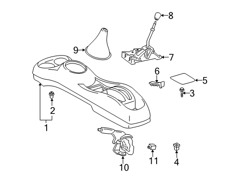 Toyota Camry Interior Parts Diagram | Decoratingspecial.com
