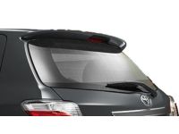 Toyota Yaris Rear Spoiler - Black Sand Pearl - 08150-52880-C0