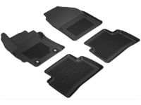 Toyota PT206-02201-01 All Weather Floor Liners - Black