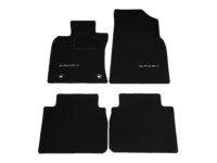 Toyota PT206-03180-02 Carpet Floor Mats-Black