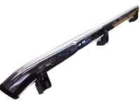 Toyota PT767-35121 5-In. Oval Tube Steps-Chrome-Double Cab
