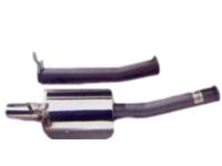Toyota PT909-35060 TRD Cat-Back Exhaust System