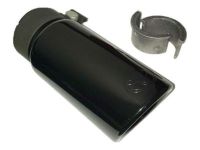 Toyota PT932-35180-02 Exhaust Tip - Black Chrome - 1