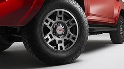 Toyota PTR20-35110-GR TRD 17-In Alloy Wheel - Matte Gray