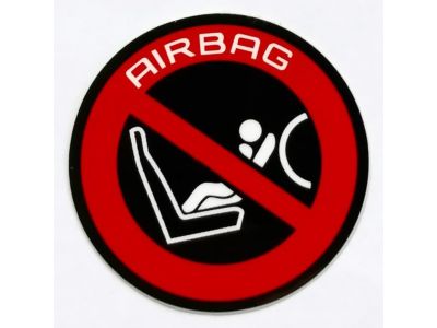 Toyota 74598-20010 Label, Passenger Air Bag Caution