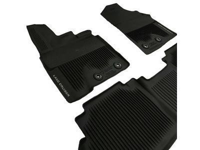 Toyota PT206-60160-02 All Weather Floor Liners-w/ Third Row
