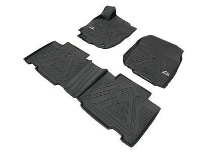 Toyota PT908-42180-02 Adventure Package All Weather Floor Liners - Black