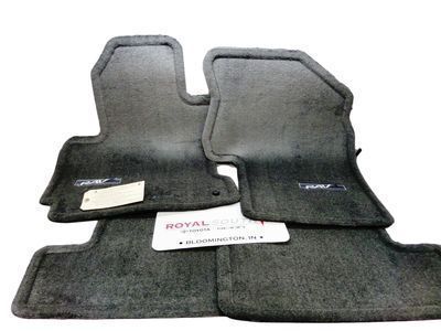 Toyota PT208-42041-01 Carpet Floor Mats, 4Dr Dark Gray
