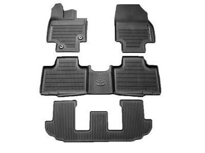 Toyota PT908-48200-20 All-Weather Floor Liners-7 & 8 Passenger with 3rd Row