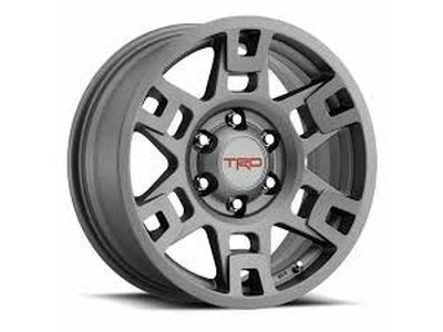 Toyota PTR20-35110-GR TRD 17-In Alloy Wheel-Matte Gray