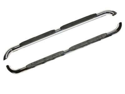 Toyota PT932-35161 3-in. Round Tube Steps-Chrome-Access Cab