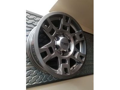 Toyota PTR20-35110-G4 17" TRD Cast Aluminum Wheel-Gloss Gunmetal Gray