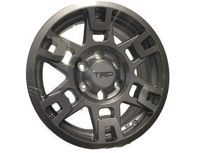 Toyota PTR20-35110-G4 17" TRD Cast Aluminum Wheel-Gloss Gunmetal Gray
