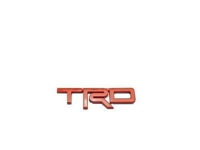 Toyota PT413-35120-02 TRD Badge in Red for Tacoma - Service