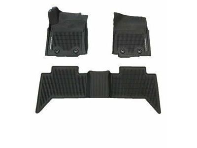 Toyota PT908-35175-20 All Weather Floor Liners-M/T Double Cab