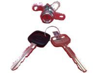 OEM Toyota Sequoia Cylinder & Keys - 69052-34040