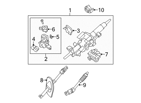 2013 Toyota Tundra Anti-Theft Components Transmitter Diagram for 89786-08040