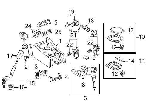 2003 Toyota Sequoia Heated Seats Heater Element Diagram for 87510-34010