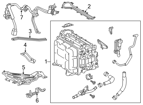 2014 Toyota Highlander Electrical Components Wire Diagram for 82124-48091