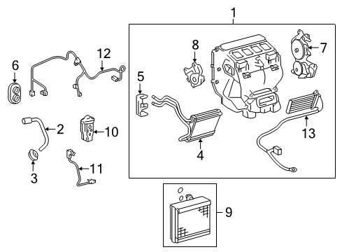 2015 Toyota Camry Switches & Sensors Servo Diagram for 87106-06290