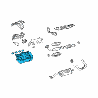 OEM Toyota 4Runner Intake Manifold Diagram - 17120-0C020