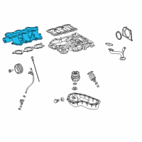 OEM Toyota Highlander Intake Manifold Diagram - 17111-31141