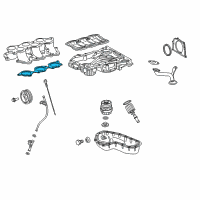 OEM Toyota RAV4 Manifold Gasket Diagram - 17177-0P021