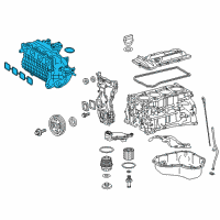 OEM Toyota Avalon Intake Manifold Diagram - 17120-36050