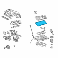 OEM Toyota Sienna Valve Cover Gasket Diagram - 11214-0P010