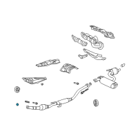 OEM Toyota Celica Pipe Assembly Gasket Diagram - 17451-0D040