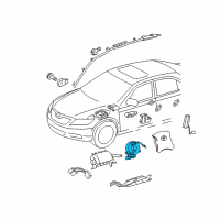 OEM Toyota Camry Clock Spring Diagram - 84306-06150