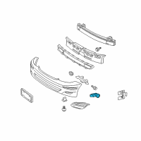 OEM Toyota Sienna Reverse Sensor Diagram - 89341-45030-B0