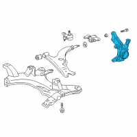 OEM Toyota RAV4 Knuckle Diagram - 43211-42010