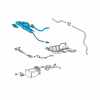 OEM Toyota Highlander Valve Assembly Diagram - 25701-20220