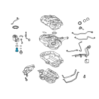 OEM Toyota Prius Fuel Pump Diagram - 23220-47011
