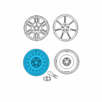 OEM Scion Wheel, Steel Diagram - 42611-21210