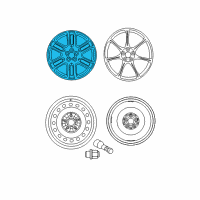 OEM Scion Wheel, Alloy Diagram - 42611-21170