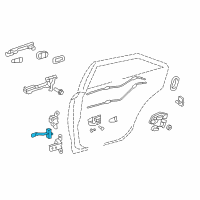 OEM Toyota Camry Door Check Diagram - 68630-06082