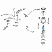 OEM Toyota Highlander Fuel Pump Diagram - 23221-31130