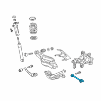 OEM Toyota Venza Front Lateral Arm Diagram - 48710-0R050