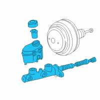 OEM Toyota Tundra Master Cylinder Diagram - 47201-0C012