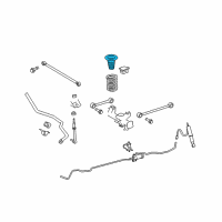 OEM Toyota 4Runner Spring Insulator Diagram - 48302-35050