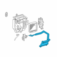 OEM Toyota Celica Unit Sub-Assy, Heater Radiator Diagram - 87107-20690