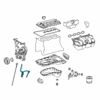 OEM Toyota 4Runner Guide Tube Diagram - 11409-75071