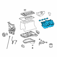 OEM Toyota Tacoma Intake Manifold Diagram - 17120-75043