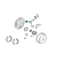 OEM Toyota Sienna Wheel Cylinder Diagram - 47550-08030