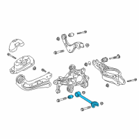 OEM Toyota Avalon Front Lateral Arm Diagram - 48710-06170