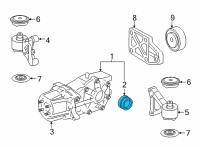 OEM Toyota RAV4 Axle Seal Diagram - 90311-37004