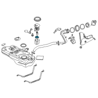 OEM Toyota Yaris Fuel Filter Diagram - 23217-WB001