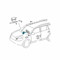 OEM Toyota RAV4 Clock Spring Diagram - 84306-22010